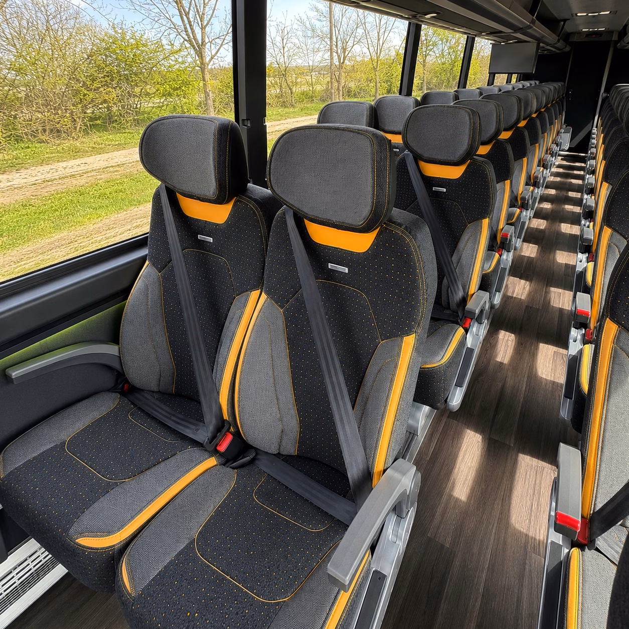 game day charter buses for montgomery sports teams and fans