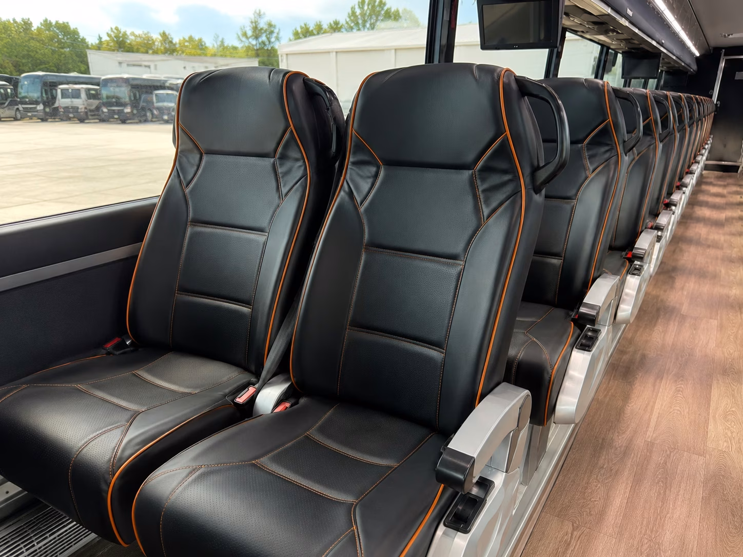 montgomery charter bus interior