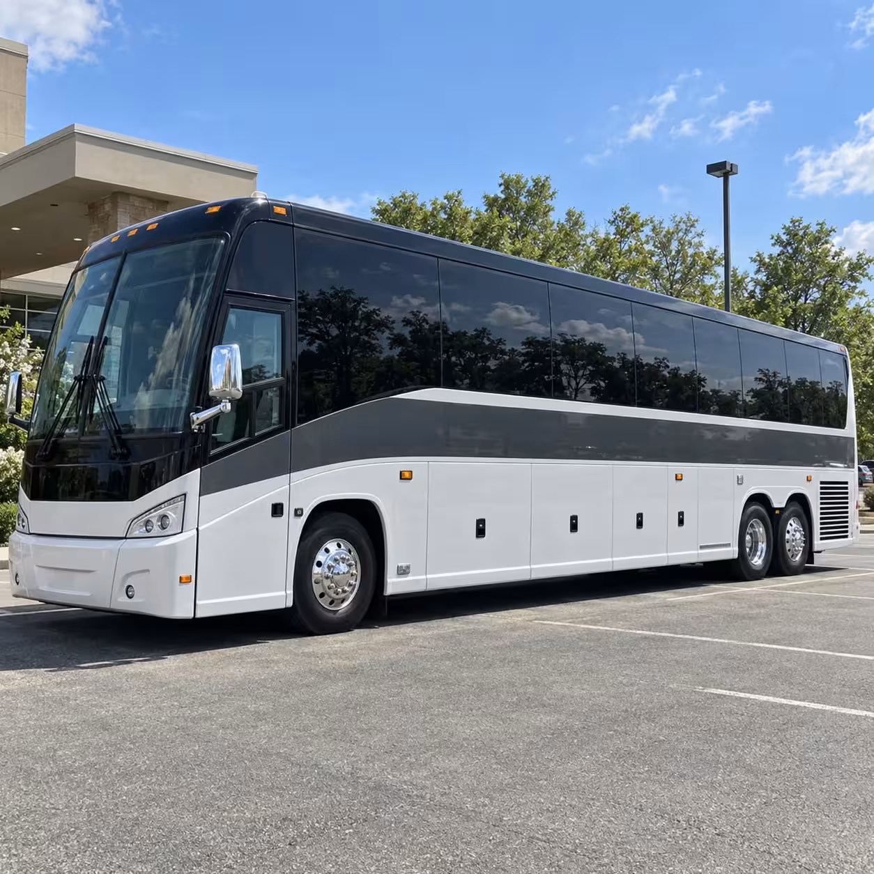 montgomery charter bus rentals for downtown convention venues