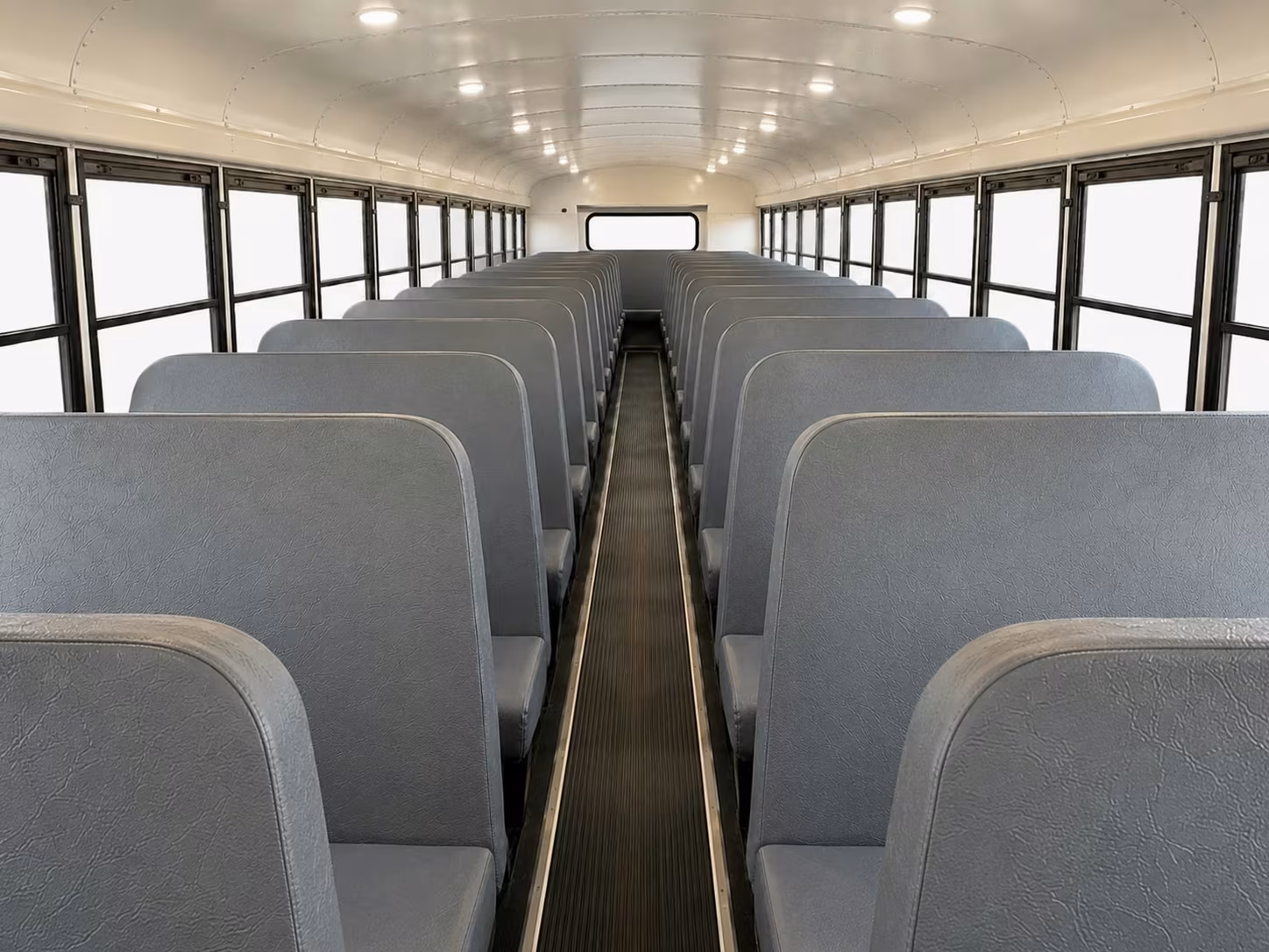 school bus interior