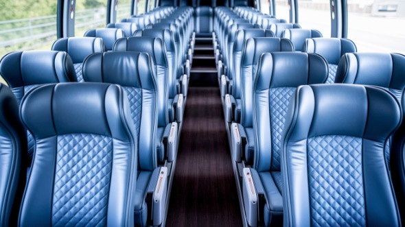 56 passenger charter bus interior montgomery