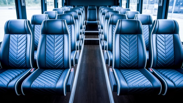 montgomery 15 passenger minibus inside