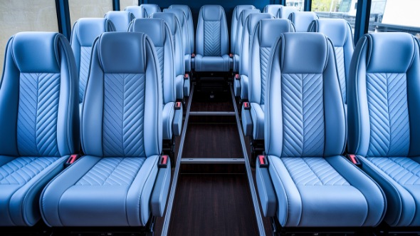 montgomery 35 passenger minibus inside