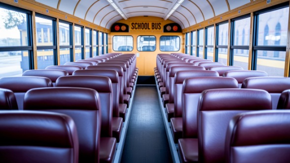 montgomery school bus rental inside